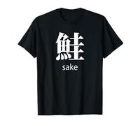 Japon Saké Saumon Kanji Japonais Izakaya Otaku Souvenir T-Shirt