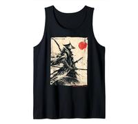 Japon Samurai Warrior Fighter Ukiyo Ink Artwork Samurai Débardeur