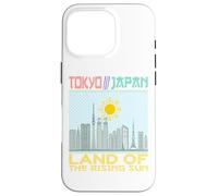 Japon Tokyo Skyline Cityscape with Japanese Art Culture Tee Coque pour iPhone 16 Pro