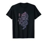 Japon Vaporwave Pastel E-boy & E-Girl Merch Lofi Dragon T-Shirt