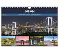 JAPON Voyage à travers le temps et la beauté, Version française (Calendrier mural 2026 DIN A4 portrait), Calendrier CALVENDO mensuel