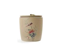Japonais Céramique Traditionnel Canister Tea Caddy Pot de Rangement de Style Rétro Théière Décoration de Restaurant de Cuisine à Domicile A14