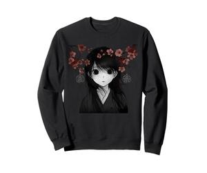 Japonais Esthétique Anime Yokai Girl Sweatshirt