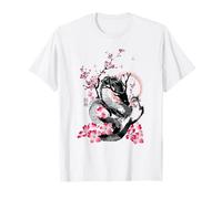 Japonais Esthétique Dragon Tokyo Japon Manga Anime Asiatique 80's T-Shirt