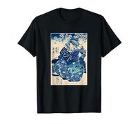 Japonais Kimono Sakura Fleur de Cerisier Vintage Art Ukiyo-e T-Shirt