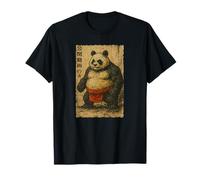 Japonais Sumo Panda Ukiyo-e Warrior Vintage Anime Art T-Shirt