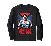 Japonais Sumo Wrestling Tokyo Spirit Wrestler Manche Longue