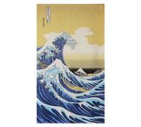 Japonmania - Noren en Polyester - Grande Vague d'Hokusaï