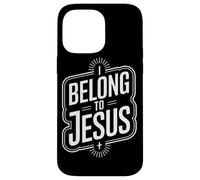 J'appartiens à Jésus - Foi Religieuse Chrétiens Hommes Femmes Enfants Coque pour iPhone 14 Pro Max