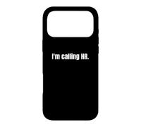 J'appelle Le recruteur de gestionnaire des ressources humaines drôle RH Coque pour iPhone 17 Pro Max
