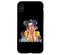 J'appelle pour être Malade Aujourd'hui DontGiveAputt-is Coque pour iPhone XS Max