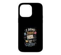 J'apporte des Idees et du Cafe Createurs Innovants Coque pour iPhone 14 Pro Max