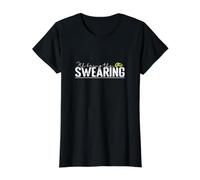 J'apporterai la Prestation de serment T-Shirt Graphique avec Valeur, Femme, Noir, XL