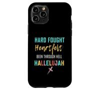 J'apporterai Mon Hallelujah Christian si durement combattu Coque pour iPhone 11 Pro