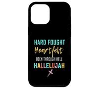 J'apporterai Mon Hallelujah Christian si durement combattu Coque pour iPhone 12 Pro Max