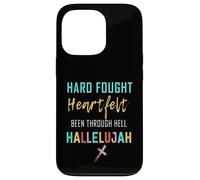 J'apporterai Mon Hallelujah Christian si durement combattu Coque pour iPhone 13 Pro