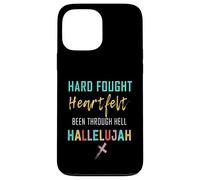 J'apporterai Mon Hallelujah Christian si durement combattu Coque pour iPhone 13 Pro Max
