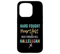 J'apporterai Mon Hallelujah Christian si durement combattu Coque pour iPhone 15 Pro