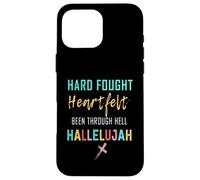 J'apporterai Mon Hallelujah Christian si durement combattu Coque pour iPhone 16 Pro Max