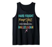 J'apporterai Mon Hallelujah Christian si durement combattu Débardeur