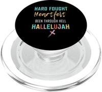 J'apporterai Mon Hallelujah Christian si durement combattu PopSockets PopGrip pour MagSafe