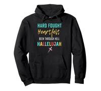 J'apporterai Mon Hallelujah Christian si durement combattu Sweat à Capuche