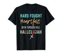 J'apporterai Mon Hallelujah Christian si durement combattu T-Shirt