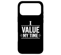 J'apprécie Mon Temps, Mes limites personnelles, ma Conception de l'état d'esprit Coque pour iPhone 17 Pro Max