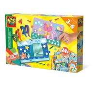 J'apprends à coller et à reconnaître les formes - SES CREATIVE - Hobby 3 - 6 - Motricité fine - 370 stickers - Age : 3+