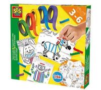 J'apprends à coller - SES - Jouet - Mixte - À partir de 3 ans