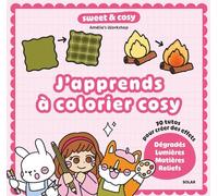 J'apprends à colorier cosy - tous les effets - activité créative - Amélie's Worskhop - 70 tutos cosy colo