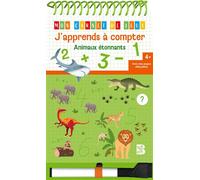 J'apprends à compter - Animaux étonnants - Collectif - Le Ballon Eds - relié - Document jeunesse