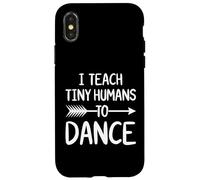 J'apprends à de Petits Humains à Danser Un Professeur de Danse Amusant Coque pour iPhone X/XS