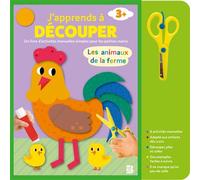 J'apprends à découper - Les animaux de la ferme - Collectif - Le Ballon Eds - broché - Document jeunesse