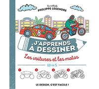 J'apprends à dessiner les voitures et les motos – Fleurus
