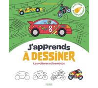 J'apprends à dessiner les voitures et les motos
