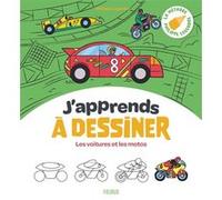 J'apprends à dessiner les voitures et les motos