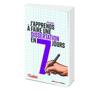 J'apprends à faire une dissertation en 7 jours ! – l'Etudiant