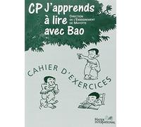 J'apprends A Lire Avec Bao, Cahier D'exercices, Cp