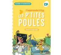 J'apprends à lire avec les P'tites Poules - Méthode de lecture CP - 2025 - Cahier d'exercices - élève - Sandrine Pomé-Baudres - Bordas - broché - Scolaire / Universitaire