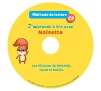 J'apprends à lire avec Noisette - Les 60 histoires de Noisette, Oscar et Malika - CD audio CP 2018