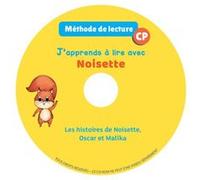 J'apprends à lire avec Noisette - Les 60 histoires de Noisette, Oscar et Malika - CD audio CP 2018 Collectif (Auteur)