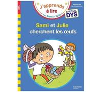 Emmanuelle Massonaud & Valérie Viron – Sami et Julie cherchent les œufs – Spécial DYS (dyslexie) – Broché