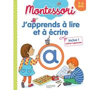 J'apprends à lire et à écrire Montessori (3-6 ans) – Hachette Pratique
