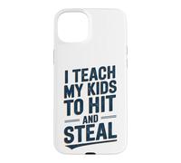 J'apprends à Mes Enfants Frapper et Voler du Baseball Coque pour iPhone 15 Plus
