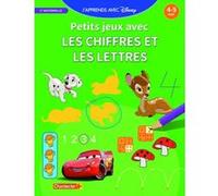 J'apprends avec Disney - Petits jeux - Chiffres et lettres - (4-5 ans) G