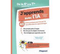 J'apprends avec l'IA De la 4e à la Terminale - Mickaël Bertrand - Magnard - broché - Scolaire / Universitaire