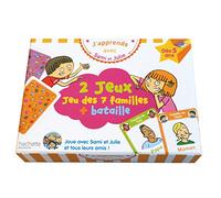 2 Jeux : Jeu Des 7 Familles + Bataille - Dès 5 Ans
