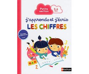 J'apprends et j'écris les Chiffres - Petite Section