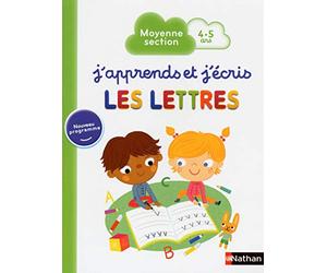 J'apprends et j'écris les Lettres - Moyenne Section